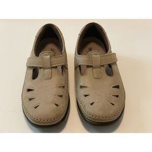 SAS Women's Roamer TriPad Comfort Mary Jane Style Tan Leather Size 6.5 N